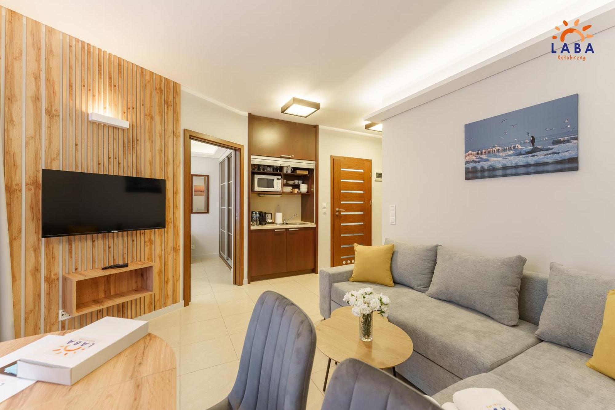 Laba Kolobrzeg Diva Apartament Prywatny エクステリア 写真